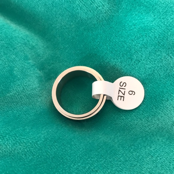 BOGO 😻POUCH WITH Anxiety Relief Spinning Sterling Silver Ring - Picture 4 of 6